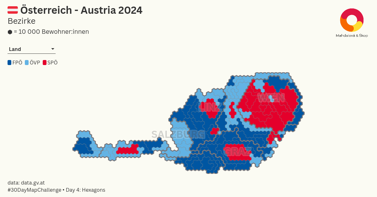 Austrian Cartogram Recognized as an Example of Good Practice.